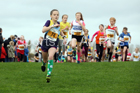 Girls under-11s, Sherman Cup and Davison Shield, Temple Park, South Shields. Photo:  David T. Hewitson/Sports for All Pics